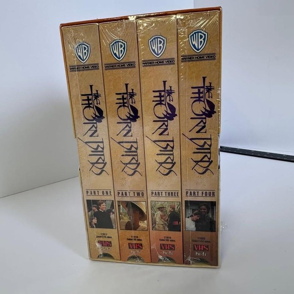 The Thorn Birds Complete Four Volume Set VHS Warner Home Video Sealed - Picture 4 of 5